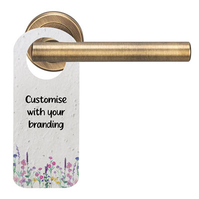 PLANTABLE SEEDS PAPER DOOR HANGERS A6