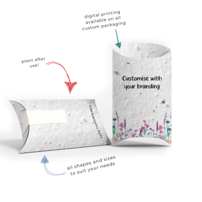 SEEDS PAPER PILLOW BOX