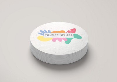 SEEDS PAPER ROUND COASTER