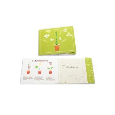 CARD with 3 x Sheet of Seeds Paper
