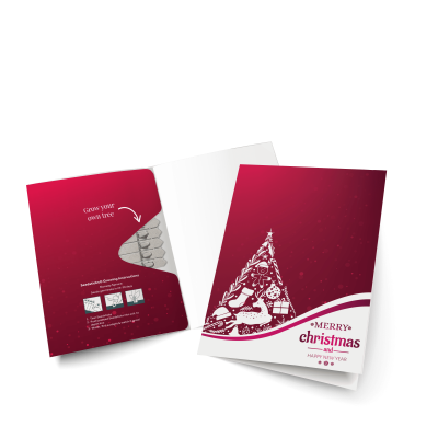 CHRISTMAS SEEDSTICKS® GREETING CARDS