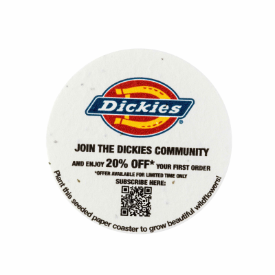 CIRCULAR SEEDS PAPER COASTER