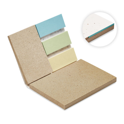 GRASS & SEEDS PAPER MEMO PAD in White