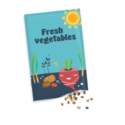 MEDIUM SEEDS PACKETS - GLOSS