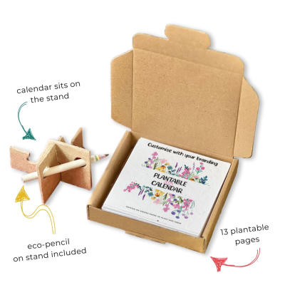 MINI SEEDS PAPER CALENDAR in Box