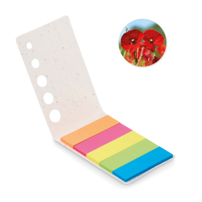 SEEDS PAPER PAGE MARKERS PAD in White