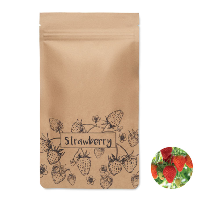 STRAWBERRY GROWING KIT in Brown