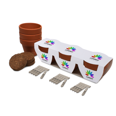 TRIO SEEDS POT GARDENS