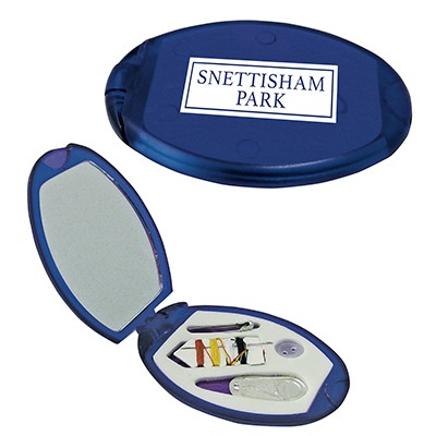 OVAL MINI SEWING TRAVEL KIT