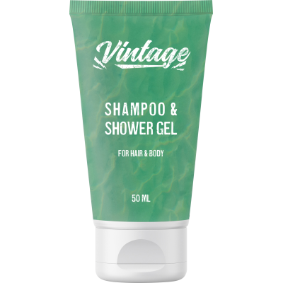 2-IN-1 SHAMPOO & SHOWER GEL (50ML) in White