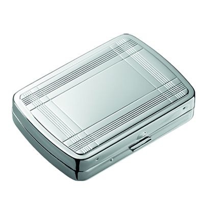 MARVIN TRAVEL SHAVING SET in Silver