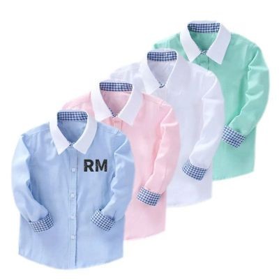 BOYS OXFORD LONG SLEEVE DRESS SHIRT