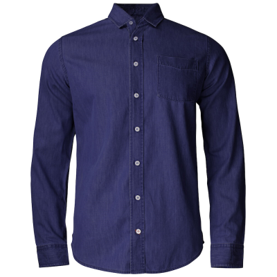 CUTTER & BUCK ELLENSBURG MENS DENIM SHIRT