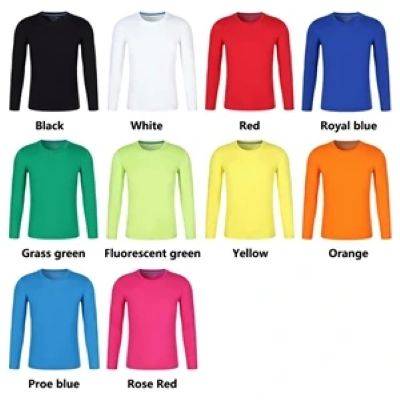 LONG SLEEVE MOISTURE WICKING ATHLETIC SHIRT