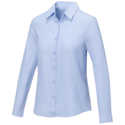 POLLUX LONG SLEEVE LADIES SHIRT in Light Blue