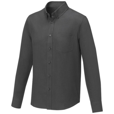 POLLUX LONG SLEEVE MENS SHIRT in Storm Grey