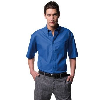 RUSSELL COLLECTION EASY CARE OXFORD SHIRT