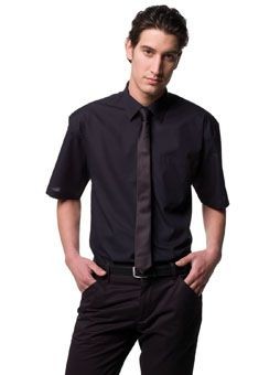 RUSSELL COLLECTION EASY CARE POPLIN SHIRT