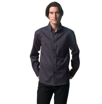 RUSSELL COLLECTION LONG SLEEVE CLASSIC TWILL SHIRT