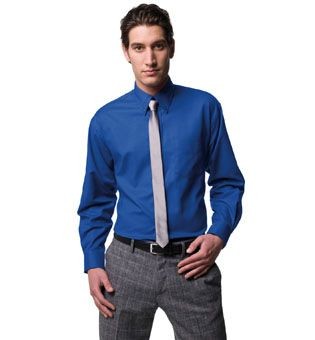 RUSSELL COLLECTION LONG SLEEVE EASY CARE OXFORD SHIRT