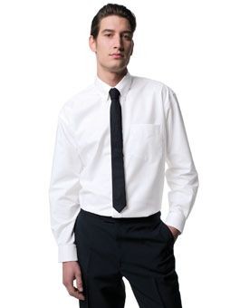 RUSSELL COLLECTION LONG SLEEVE NON-IRON OXFORD SHIRT