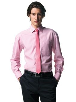 RUSSELL COLLECTION LONG SLEEVE TENCEL CORPORATE SHIRT