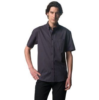 RUSSELL COLLECTION SHORT SLEEVE CLASSIC TWILL SHIRT