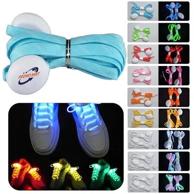 CUSTOMIZED GLOWING COLORED SHOELACES