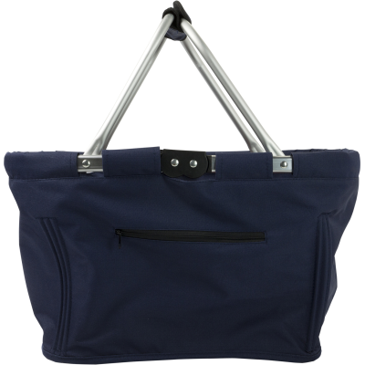 FOLDING SHOPPER TOTE BAG in Blue