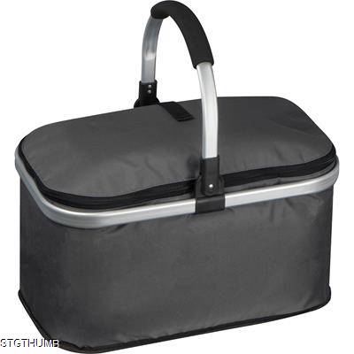SHOPPING BASKET with Cooling Compartment in Anthracite Grey