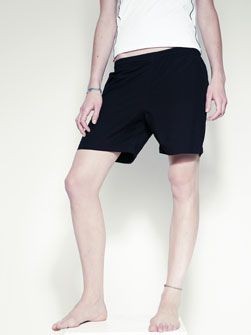 FINDEN & HALES LADIES MICROFIBRE SHORTS