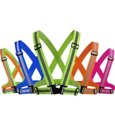 RUNNING REFLECTIVE VEST BELT STRAPS