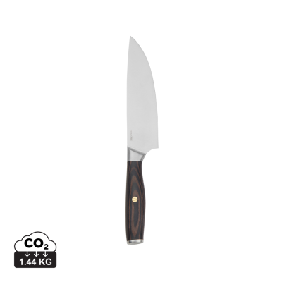 VINGA TARA STEEL CHEFS KNIFE in Steel, Brown