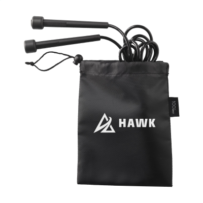 BOUNCER SKIPPING ROPE in Black