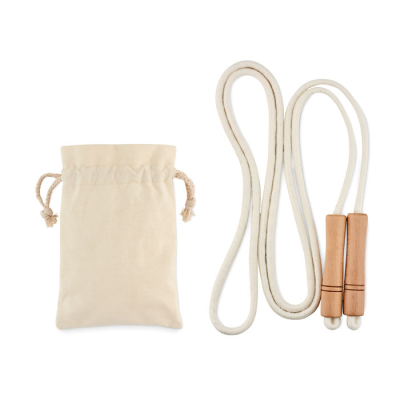 COTTON SKIPPING ROPE in Brown