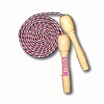 WOOD HANDLE JUMP ROPE