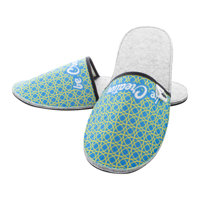 CUSTOM RPET SLIPPERS in White