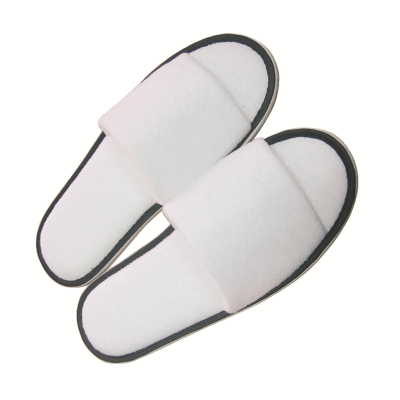 PAIR OF SLIPPERS in Black