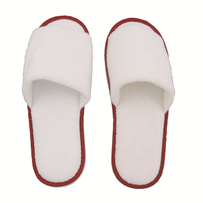 PAIR OF SLIPPERS in Red