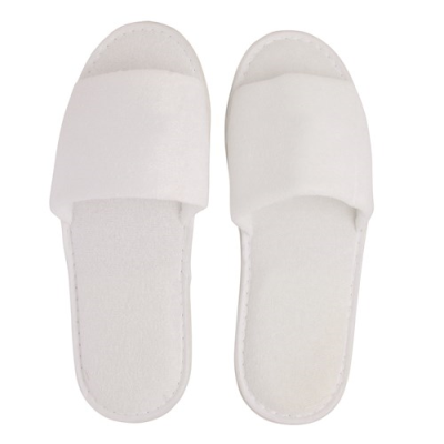 PAIR OF SLIPPERS in White