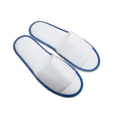 SPA HOTEL TOWELLING SLIPPERS with Open Toe