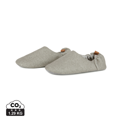 VINGA MOULTON RCS RPET SLIPPERS L & XL in Green, Timber Wolf