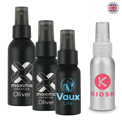 ALUMINIUM METAL ATOMIZER HAND SANITISER SPRAYS