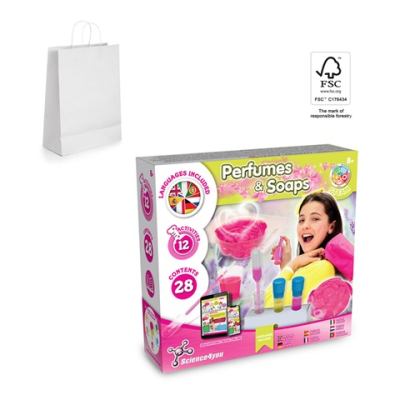 PERFUME & SOAP FACTORY KIT II EDUCATIONAL GAME SUPPLIED with a Kraft Paper Gift Bag