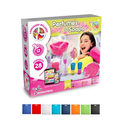 PERFUME & SOAP FACTORY KIT IV EDUCATIONAL GAME SUPPLIED with a Non-Woven Gift Bag