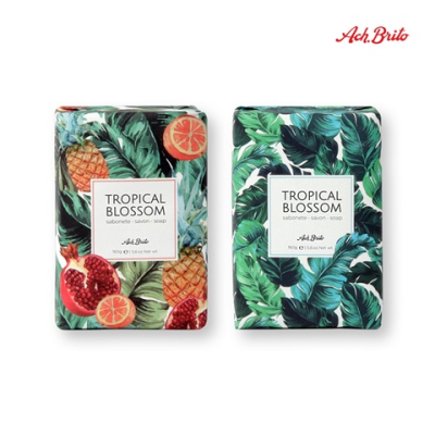TROPICAL BLOSSOM SOAPS ENRICHED with Olive Oil