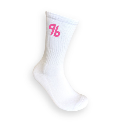 JACQUARD TERRY KNITTED COTTON SPORTS SOCKS