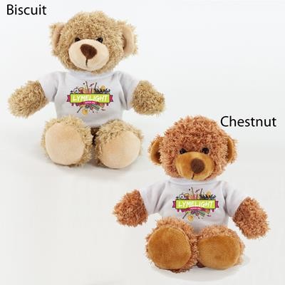 20CM BARNEY BEAR with Tee Shirt