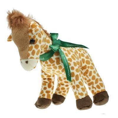 20CM GERRY GIRAFFE with Bow - PROMOTIONAL CORPORATE GIFT