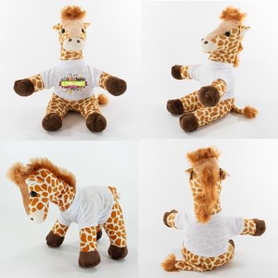 20CM GERRY GIRAFFE with Tee Shirt
